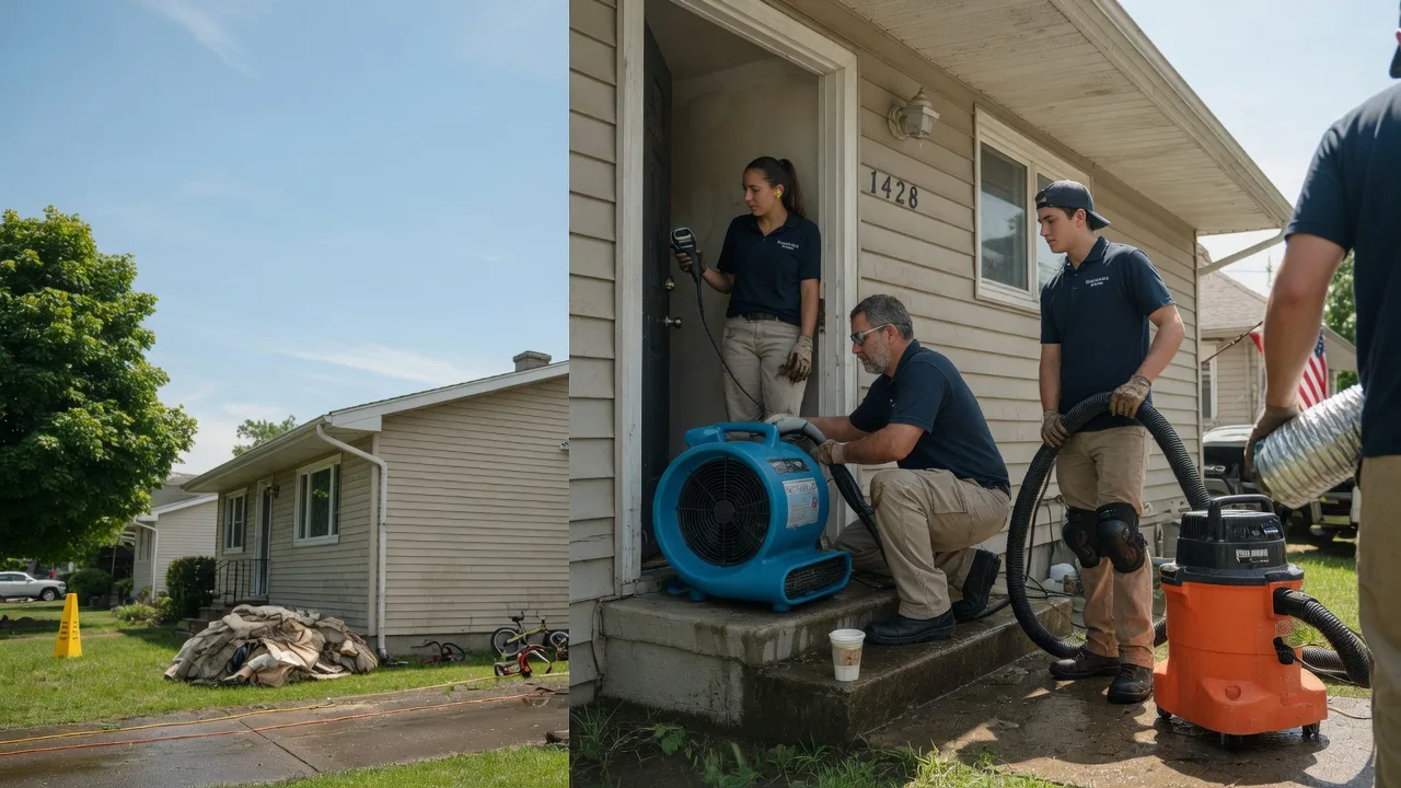 Water Damage Restoration in Kampsville, IL near me